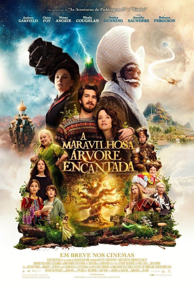 pôster de "a maravilhosa árvore encantada"