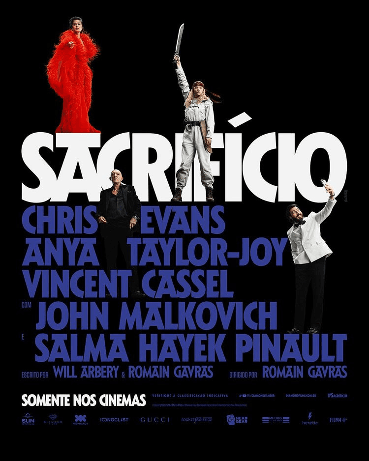 Primeiro pôster de "Sacrifício"